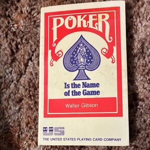Poker is the name of the game book